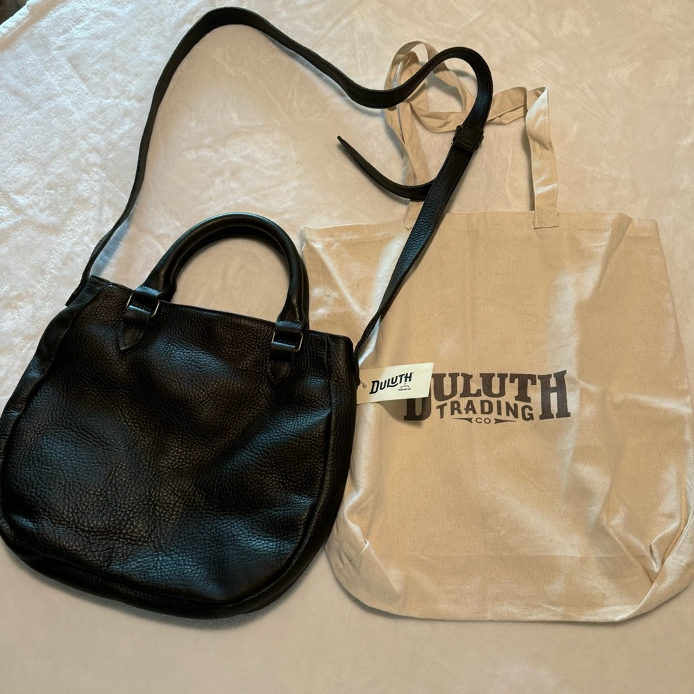 Duluth Trading Co Black Shoulder Bag
